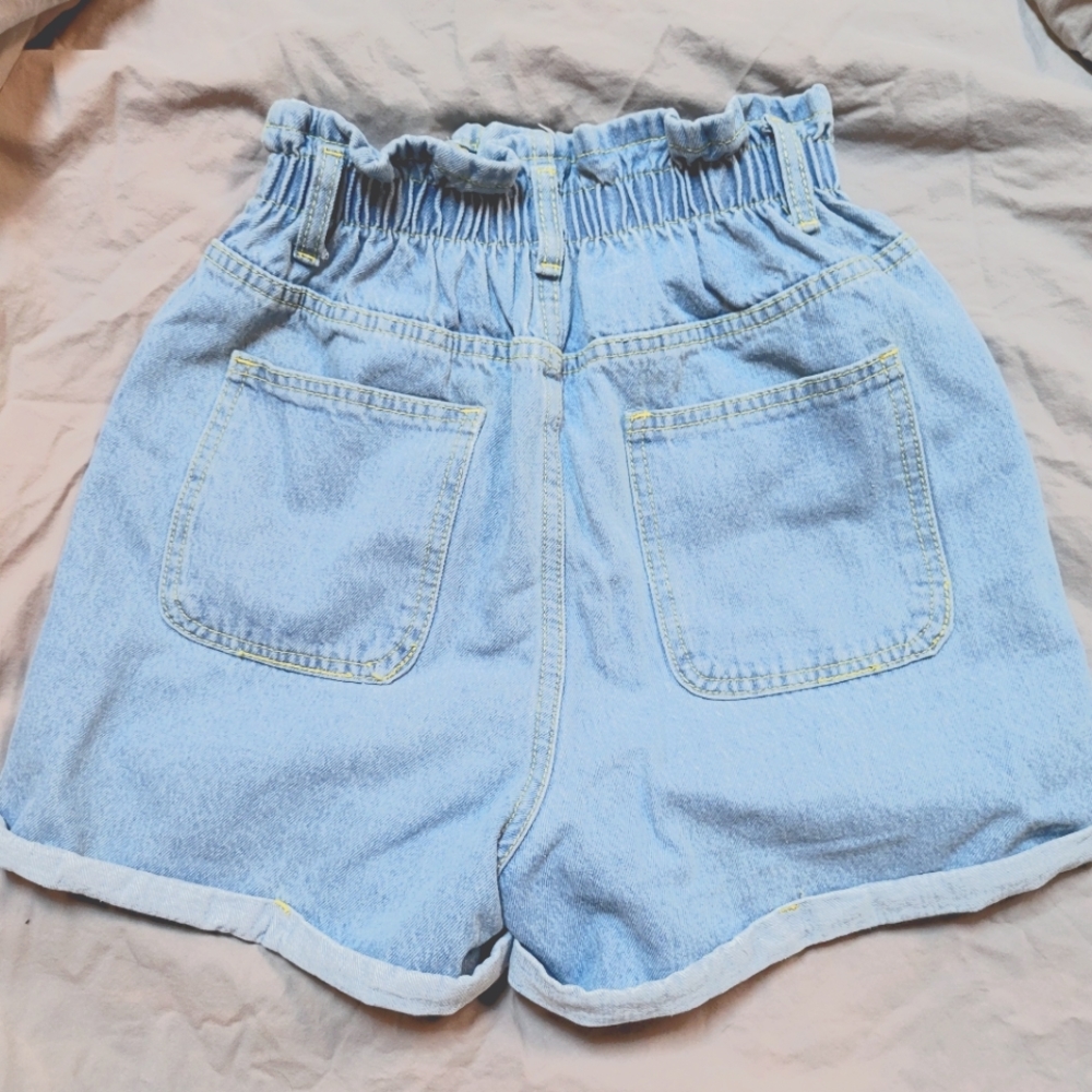 Womens High Waisted Denim Shorts